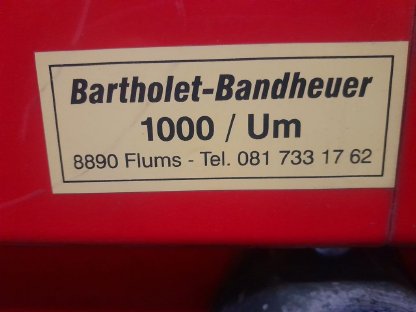 Bartholet-Bandheuer für Brielmaier