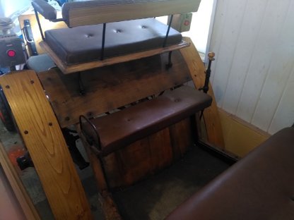 Bild 2:Einspännige Kutsche, Scheibenbremsen, Original Wagenräder