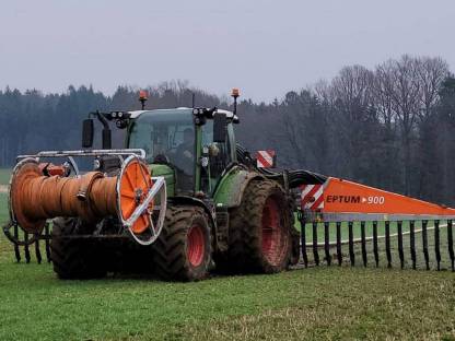 Bild 2:Gülletransport