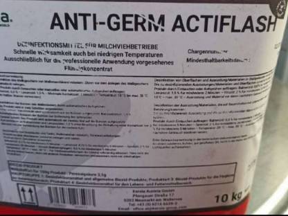 Anti Germ Actiflash Melkzeugdesinfektion