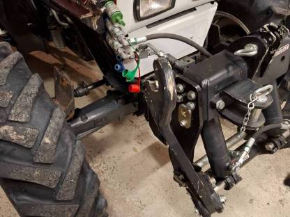 Bild 7:Steyr 8055 mit Frontlader