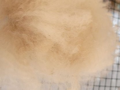 Bild 5:Alpakaflies, Alpakawolle