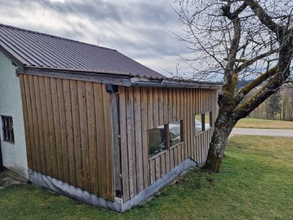 Carport aus Holz zum Selbstabbau