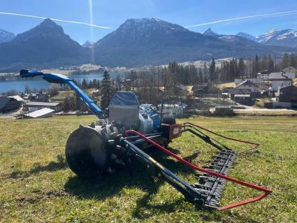 Bild 6:Mäh- und Mulcharbeiten