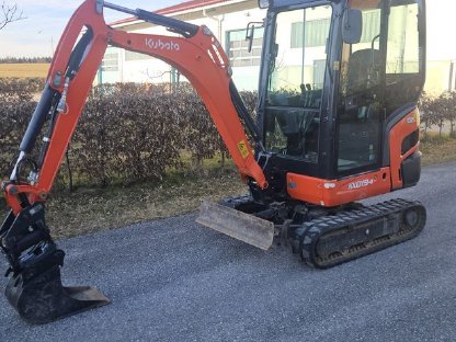 Kubota Minibagger KX019-4 mit Powertilt und hydr. Schnellwechsler