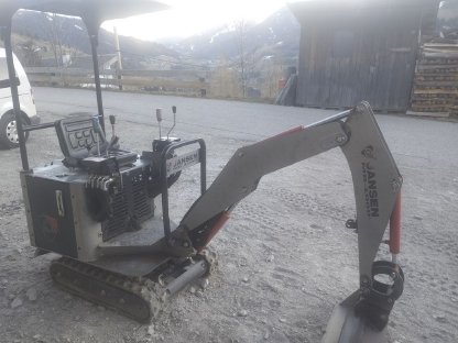 Minibagger Jansen MB-1000