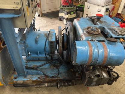 Jenbacher Stromaggregat, Notstromaggregat, JW15 Motor