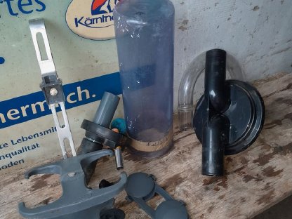 Bild 4:Rohrmelkanlagenteile