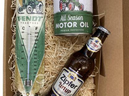 Geschenkbox Fendt Traltor Bier S4