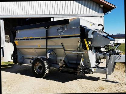 Bild 3:Hirl Futtermischwagen Selbstbefüller Fräsmischwagen 15 m³