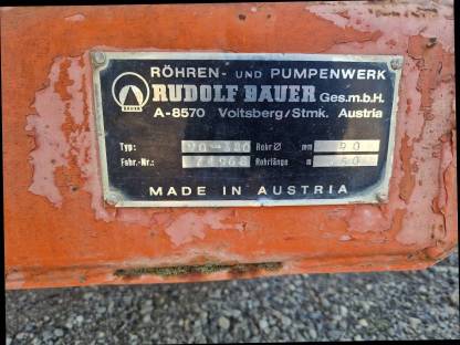 Bild 5:Bauer Rainstar Beregnungsmaschine