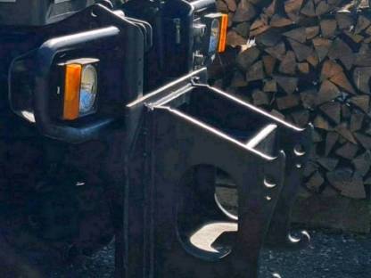 Bild 2:Schneepflugkonsole JCB Fastrac HMV 130T