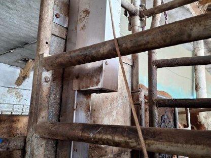 Bild 9:DeLaval Melkstand Doppel 4er AUTO Tandem