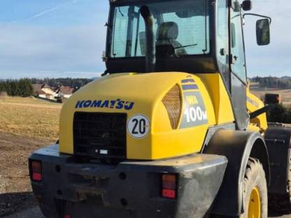 Bild 4:Komatsu WA100 M-5 Radlader