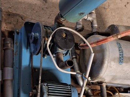 Bild 4:Westfalia Vakuumpumpe