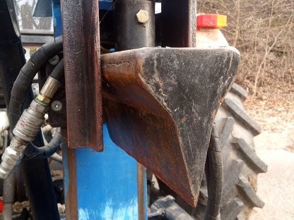 Bild 5:Holzspalter mit Stammheber