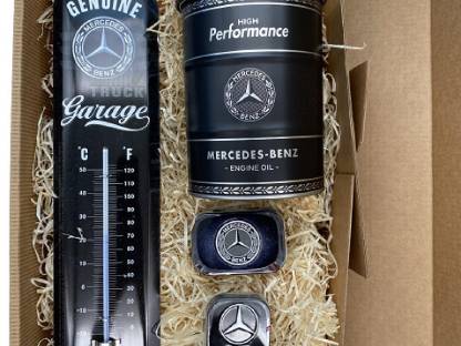 Geschenkbox Mercedes Benz black