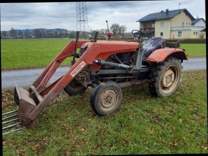 Steyr T86 mit Wendegetriebe