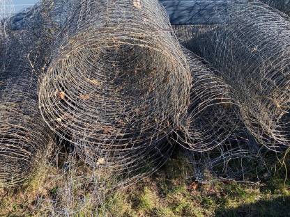 Kulturzaun, Weidezaun, Wildzaun, Zaunpfähle druckimprägniert