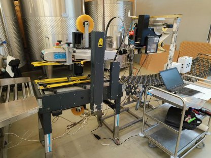 Bild 6:Mobile Füllanlage auf 2 Hänger aufgebaut