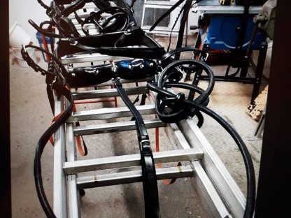 Bild 6:Zweispänner-Geschirr Brustblatt