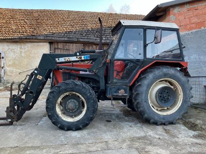 Zetor 7745 mit Zubehör, Pickerl nicht nötig, Privatverkauf