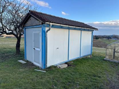 Baucontainer, Hühnerstall, Gartenhütte