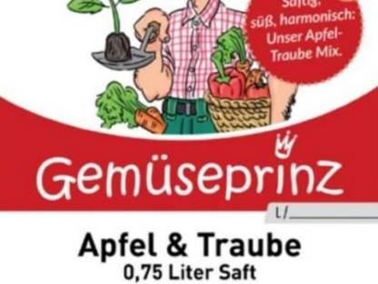 Apfel-Traubensaft