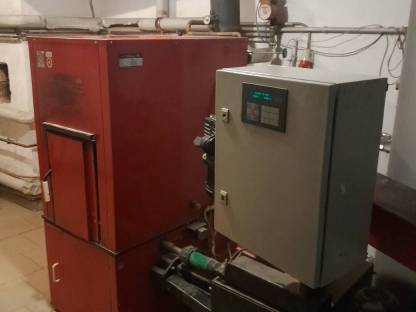 Hackgutheizung Sommerauer Lindner 30 kW