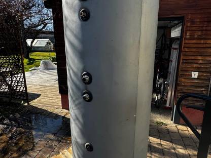 Bild 2:Trinkwarmwasserspeicher 600 l mit 2 Register