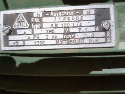 Bild 2:Elektromotor Starkstrom