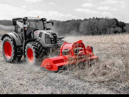 Bild 2:Mulchen mit 5 m von Tenus