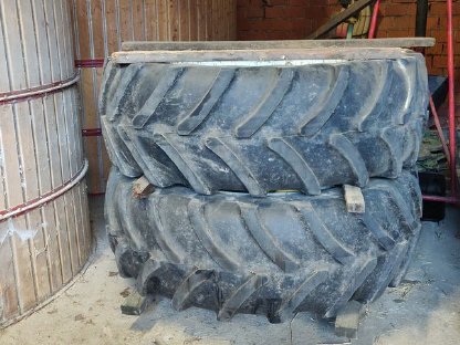 Steyr CVT, Case CVX, New Holland TVT Räder 580/70R42