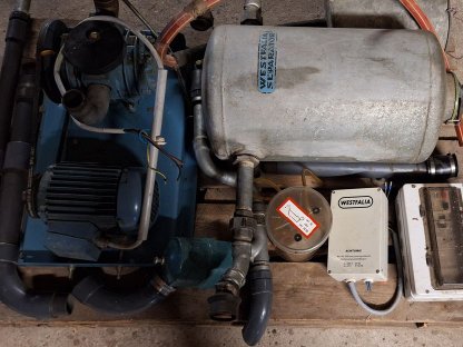 Bild 3:Westfalia Vakuumpumpe