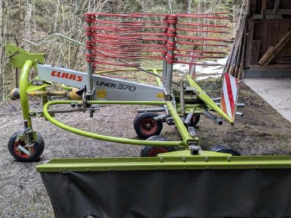 Claas Liner 370 Schwader inkl. Tastrad