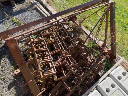 Bild 5:Wiesenegge/Ackeregge/Ackerschleppe 3 m mechanisch klappbar