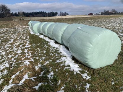 Bio-Silage Ballen