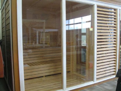 Outdoorsauna Saunacube