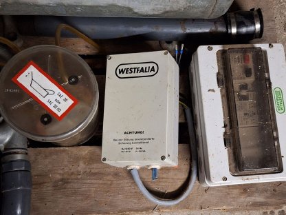 Bild 5:Westfalia Vakuumpumpe