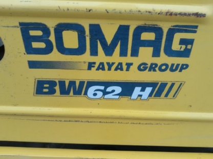 Bild 4:Bomag BW 62 Walze