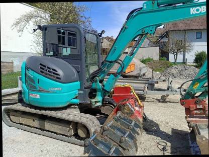 Verkaufe Minibagger Kobelco SK 58SRX-7