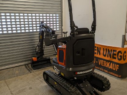 Bild 4:Eurocomach Minibagger 12 ZT Nullheck Kubota Motor