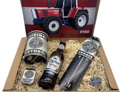 Geschenkbox Steyr 8180 Traktor