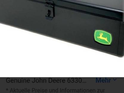 Werkzeugkiste John Deere