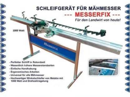 Messerfix Messerschleifer Schleifgerät Motormäher