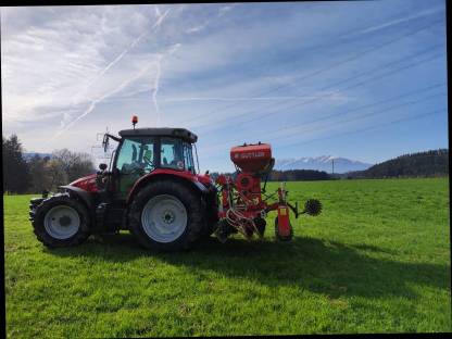 Grünlandnachsaat mit Güttler Green Master