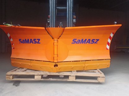 Bild 6:Schneepflug Winterdienst Samasz Vario Pflug ALPS 301