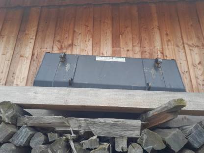 Bild 2:Polterschild Frontlader