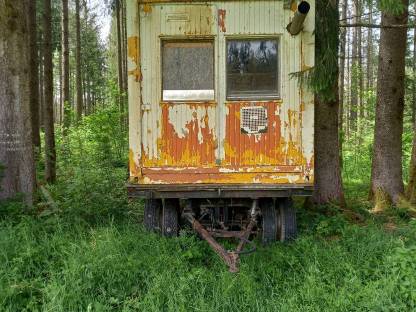 Bild 8:Ballenwagen Container Bauwagen
