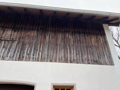 Altholz Fassade Bretter Holz